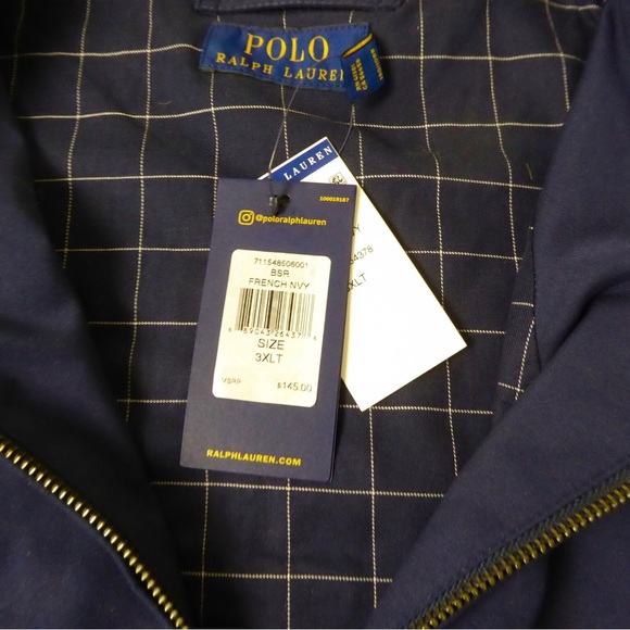 Polo Ralph Lauren Bi-Swing Windbreaker Jacket NWT - Picture 3 of 7